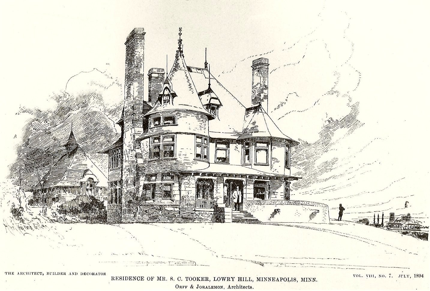 SC Tooker House, 1893 820 Summit Avenue, Lowry Hill Minneapolis ...