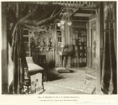 Dr. Henry Elmer Holmes House, 1887Photo interior view: Supplement to Northwestern Architect Vol 6 No 1