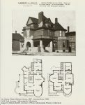 Dr. Henry Elmer Holmes House, 1887Photo/plans: Orff & Joralemon office brochure (in Mpls History Collection)