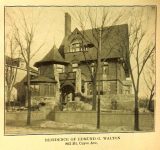 Edmund G Walton House, 1893 “GREY COURT” (REAL ESTATE, LOANS & Rentals) 802 MT Curve Avenue Minneapolis, MINNESOTA Architect: Orff & Joralemon Cost: $15,000 TORN DOWN 1959 Announcement: Builder & Decorator Vol 7 No 1 Jan 1893 p 18 (MN His Society) Photo #2: Dual City Blue Book 1909-10 (HCHS) copy (CDT Collection)