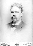 Leroy S Buffington, 1895 LSB first appears in Mpls City Directory: 1875 LSB gave EEJ his first job as a draughtsman in 1876. Photo by: George W Floyd, 1895 (MN Historical Society)