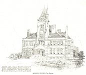 School House Ten Rooms Architect: Orff & Joralemon Pen & Ink Drawing: Albert Levering del Orff & Joralemon office brochure (Mpls Library History Collection)