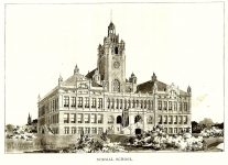Normal School, 1895 Architect: Orff & Joralemon Rendering Orff & Joralemon office brochure (Mpls Library History Collection)