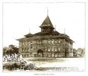 School House No. 9 Six Rooms, 1895 Architect: Orff & Joralemon Rendering Orff & Joralemon office brochure (Mpls Library History Collection)