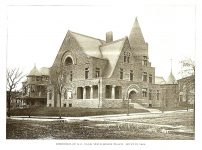 Samuel C Gale House, 1888 1530 Harmon Place Minneapolis, MN Architect: Leroy S Buffington (Mpls History Collection)