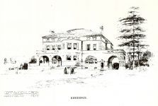 Residence Architect: Orff & Joralemon Pen & Ink Drawing: Albert Levering del (Mpls Library History Collection)