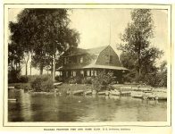 Frontier Fish & Game Club, ca. 1902 Niagara Falls, NEW YORK Architect: EE Joralemon LH Nelson & CO, Niagara Falls Views 1904 (CDT Collection)