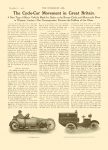 1912 12 11 “The Cycle-Car Movement in Great Britain” THE HORSELESS AGE Dec 11, 1912 Vol. 30 No. 24 9″x12″ page 877