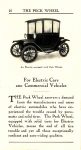 ca. 1911 The Peck Wheel For Electric Cars And Commercial Vehicles Peck Wheel Company Chicago, Ill 3.5″x6″ page 10