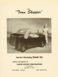 1943 9 20 The “TOWN SHOPPER” America’s Outstanding ECONOMY CAR Dated: 20 September 1943 Carter Motor Corporation San Diego, Calif 8.5″x11″