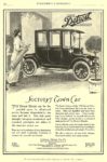1912 DETROIT Electric Society’s Town Car Anderson Electric Car Co. Detroit, MICH EVERYBODY’S MAGAZINE 1912 6.5″x9.75″ page 50
