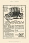 1912 11 DETROIT Electric Model 25 Anderson Electric Car Company Detroit, MICH BULLETIN OF PHARMACY November 1911 7.25″x11″ page 23