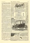 1914 11 22 DETROIT Electric NEW FEATURES FOR 1914 ANDERSON ELECTRIC CAR COMPANY Detroit, MICH The Literary Digest November 22, 1913 9″x12″ page 1025