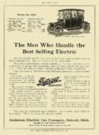 1914 12 4 DETROIT Electric The Men Who Handle the Best Anderson Electric Car Company Detroit, MICH MOTOR AGE December 4, 1913 8.25″x12″ page 54