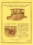 1913 1 2 DETROIT Electric Highest-Grade Workmanship ANDERSON ELECTRIC CAR COMPANY Detroit, MICH MOTOR AGE January 2, 1913 8.25″x11.5″ page 87