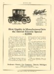 1914 DETROIT Electric Detroit Electric Special – $2550 Anderson Electric Car Company Detroit, MICH MOTOR AGE 1914 8.5″x11.75″ page 76