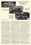 1932 5 DETROIT Electric THE MOTOR WORLD DETROIT ELECTRIC CAR COMPANY Detroit, MICH Country Life May 1932 9.5″x14″ page 82