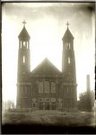 Church EW Carter photo ca. 1900 Glass negative: 5″x7″