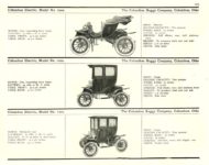 1910 ELECTRIC PLEASURE CARS. COLUMBUS     COLUMBUS     COLMBUS MoToR’s 1910 MoToR CAR DIRECToRY Published By MoToR, New York 10″x7.25″ page 119