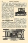 1913 3 ELECTRIC Vehicle Article IN THE WORLD OF THE ELECTRIC New Electric Models Exhibited at Chicago AUTOMOBILE TRADE JOURNAL March 1913 6.25″x9.5″ page 372
