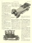 1914 1 29 ELECTRIC Vehicle Article Electric Vehicles in Novel Body Designs Chicago Woods Argo MOTOR AGE January 29, 1914 8.5″x11.75″ page 16