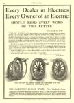 1908 1 9 HARTFORD Tires Electric Every Dealer in Electrics Every Owner of an Electric THE HARTFORD RUBBER WORKS CO. Hartford, CONN MOTOR AGE January 9, 1908 8.25″x12″ page 34