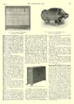 1911 5 3 Electric Battery Charging Article Battery Charging Apparatus and Switchboards for Garages THE HORSELESS AGE May 3, 1911 University of Minnesota Library 8.25″x11.5″ page 791