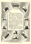 1911 2 22 GENERAL ELECTRIC Motor Drive Eleven electric cars illustrated General Electric Company THE HORSELESS AGE February 22, 1911 8.5″x11.75″ page 5