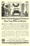 1912 ca. Electric Vehicle Association Of America Make This the Happiest Christmas — Give Your Wife an Electric Electric Vehicle Association Of America Boston New York Chicago The Review of Reviews Motor Department ca. 1912 6.5″x9.75″ page 94