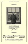 1913 EDISON Electric Car Battery Edison Storage Battery Company No. 101 Lakeside Avenue Orange, New Jersey AUTOMOBILE TRADE JOURNAL 1913 6.25″x10″ page 218