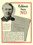 1913 4 24 EDISON Edison Says NO MOTOR AGE April 24, 1913 University of Minnesota Library 8.5″x11.5″ page 61