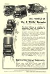 1913 6 Electric Car Battery THE PRESTIGE OF The 4 “Exide” Batteries The Electric Storage Battery Co. Philadelphia, PA 1888-1913 HARPER’S MAGAZINE June 1913 6.5″x9.5″ Inside cover