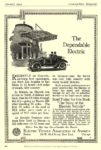 1914 1 Electric Vehicle Association Of America The Dependable Electric Vehicle Association Of America Boston New York Chicago Cosmopolitan Magazine January 1914 6″x9.5″ page 128