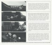 1967 DODGE TRUCK DEORA Dodge Deora Folder. Litho in U.S.A. 2/67 Inside left DODGE DIVISION CHRYSLER MOTORS CORPORATION Folded: 10″x4.25″ Unfolded: 20″x8.5″
