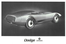 1968 DODGE CHARGER III CHRYSLER MOTORS CORPORATION 8.5″x5.5″ Back