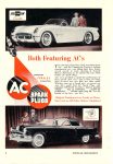 1953 6 Pontiac PARISIENNE AC SPARK PLUGS POPULAR MECHANICS June 1953 6.5″x9.5″ page 2