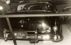 1953 PONTIAC Parisienne View of rear of automobile. 11″x8.5″ black & white photograph