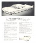 1956 PACKARD The PREDICTOR’S Promise to You IN ENGINEERING IN STYLING PACKARD DIVISION STUDEBAKER-PACKARD CORPORATION unfolded: 8.25″x11″ Outside