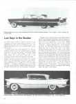 1957 PACKARD Predictor Last Days in the Bunker: Packard’s Plans for’57 CONSUMER GUIDE Prototype Cars Cars That Never Were Classic Car IND 37629 Feb 1981 8.25″x11″ page 84