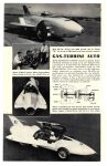 1954 3 GENERAL MOTORS Firebird GAS-TURBINE AUTO POPULAR MECHANICS March 1954 6.5″x9.25″ page 90