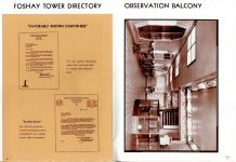 FOSHAY TOWER MINNEAPOLIS Best Known Address in the Northwest 1932 By Walter L. Kroneberger 7.5″x10″ & 8.5″x11″ pages 30 & 31