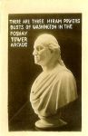 There are three Hiram Powers Busts of Washington in the Foshay Tower Arcade 1.75″x2.75″