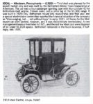 IDEAL Electric Chicago, Illinois 1910-1911 Standard Catalog of AMERICAN CARS 1805-1942 By Beverly Rae Kimes & Henry Austin Clark, Jr. Krause Publications ISBN: 0-87341-428-4 8.5″x11″ page 763