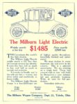 1914 11 12 MILBURN Light Electric The Milburn Wagon Company Toledo, OHIO MOTOR AGE November 12, 1914 7.5″x10.25″ Inside cover