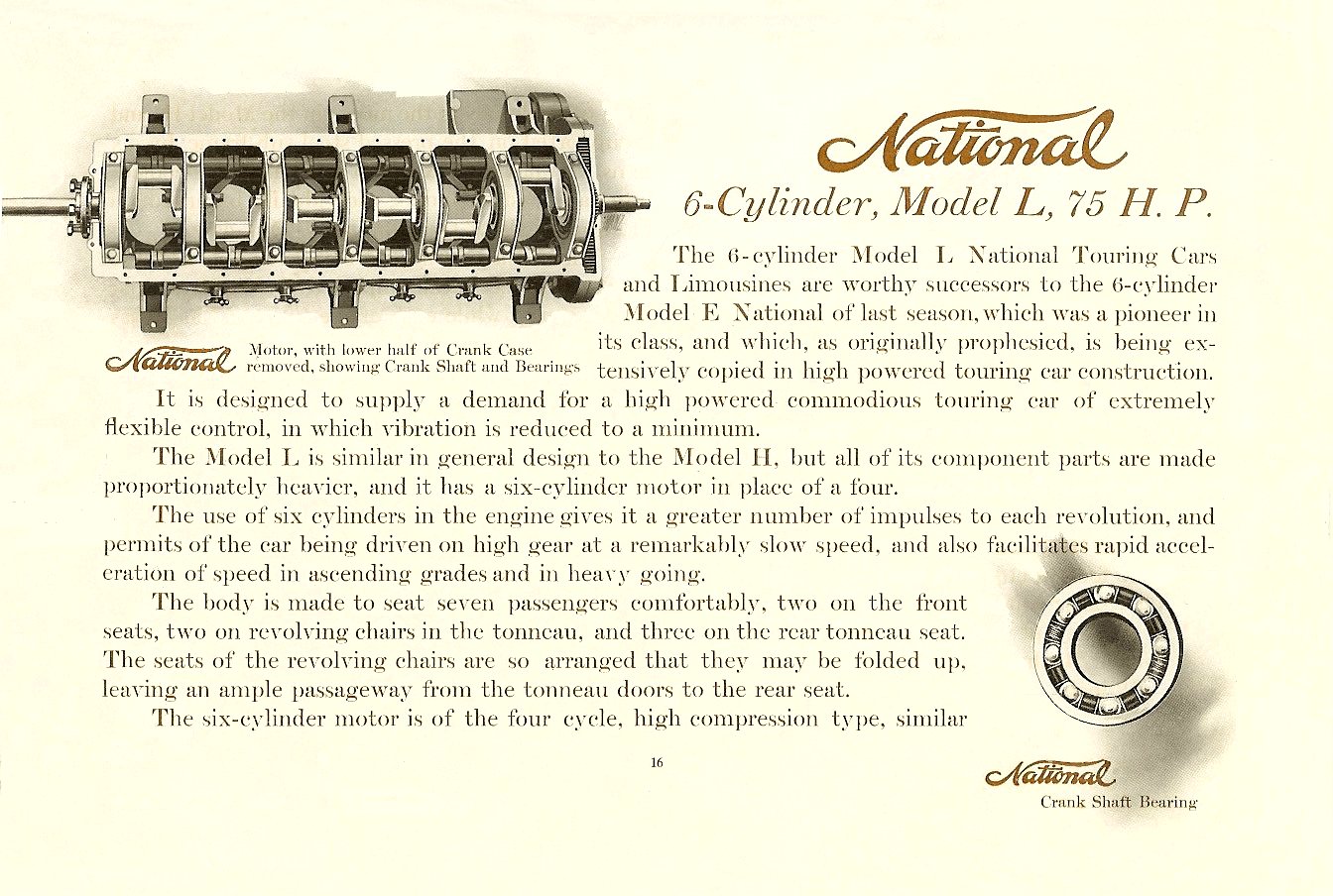 1907 NATIONAL Sales Catalog Watch for the Round Radiator Manz Engraving