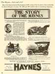 1907 The Story of the Haynes 1893-1907 Kokomo, Indiana Floyd Clymer’s Treasury of EARLY AMERICAN AUTOMOBILES 1877-1925, 1950 8″x11″ page 66