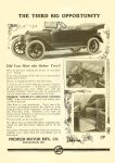 1913 11 27 PREMIER The Third Big Opportunity Premier Motor Mfg. Co. Indianapolis, Indiana THE HORSELESS AGE Vol. 30, No. 22 November 27, 1912 9″x12″ Back cover