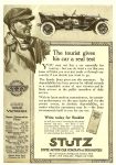 1914 5 2 STUTZ “The tourist gives his car a real test” Stutz Motor Car Co. Indianapolis, Indiana Collier’s Magazine May 2, 1914 5″x7″ page 28