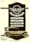 1916 4 13 STUTZ World’s Champion – World’s Speedway Champion – Worlds Road Race Champion – World’s Long Distance Records – Record for Consistency Motor Car Co Indianapolis, Indiana MOTOR AGE Chicago April 13, 1916 9″x12″ page 85