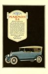 1919 ca. MARMON Marmon 34 Nordyke & Marmon Company Indianapolis, Indiana Advanced Engineering color magazine ad 6.25″x9.5″
